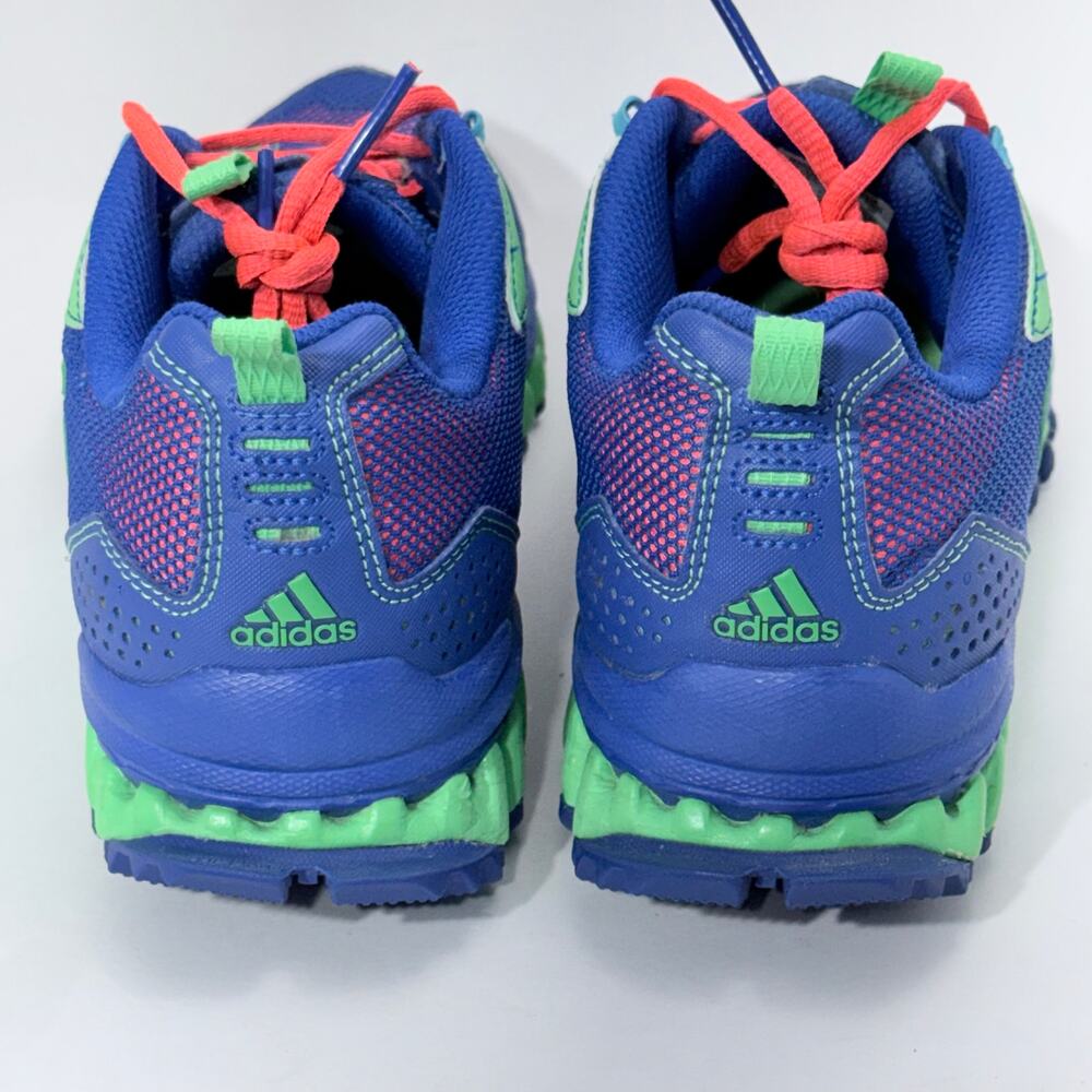 Adidas Vigor TR Cobalt Blue / Green Running Athletic Shoe, Women's Size 8 - Picture 4 of 11